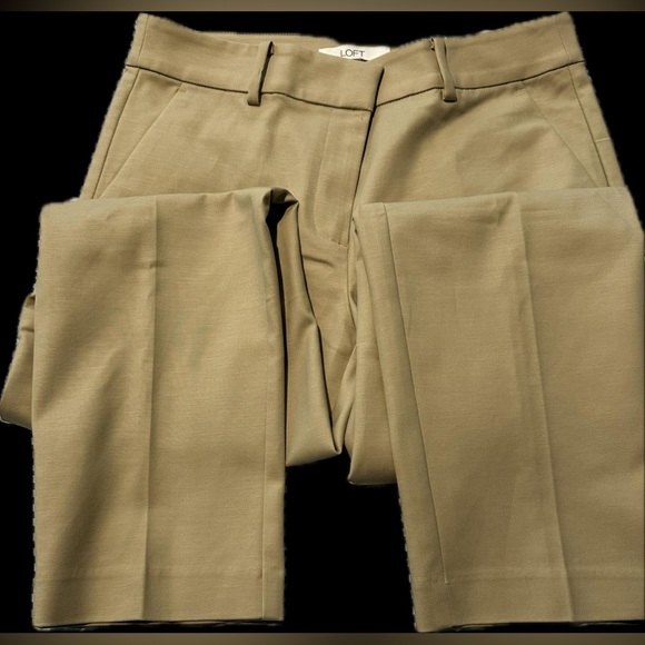 LOFT Women’s Khaki pants size 4 means medium NEW WITH TAG - Picture 8 of 10